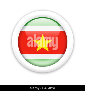 Flag of Suriname Stock Photo