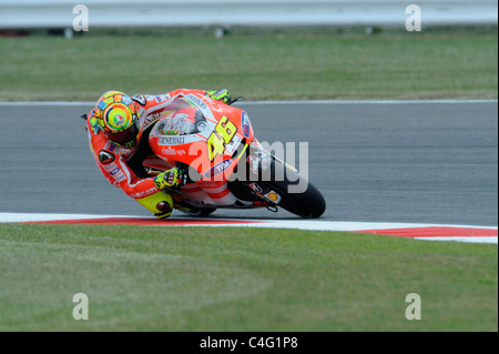 valentino rossi, ducati, moto gp, 2011, Stock Photo