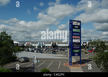 St James Retail Park, Northampton, UK Stock Photo - Alamy