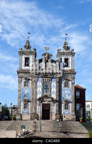SANTO ILDEFONSO CHURCH  in Porto, Oporto, Portugal Stock Photo