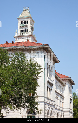 Tomochichi Federal Courthouse and Post Office, Savannah, Georgia Stock Photo