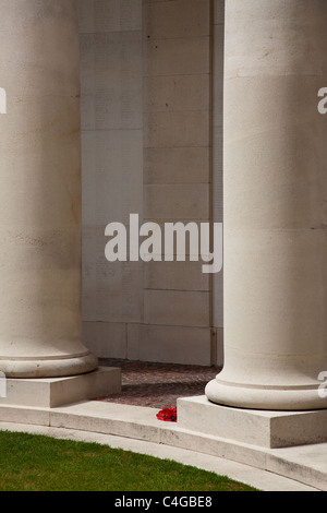 The Royal Berkshire Cemetery, a British war memorial and cemetery, near Ploegsteert Wood in Belgium Stock Photo