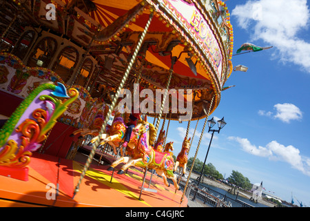 Carousel cardiff bay hi-res stock photography and images - Alamy