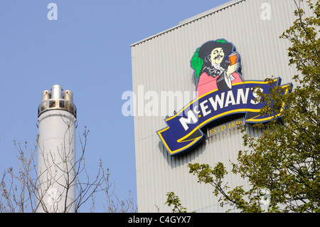 McEwan's sign at the former Scottish and Newcastle brewery Stock Photo ...