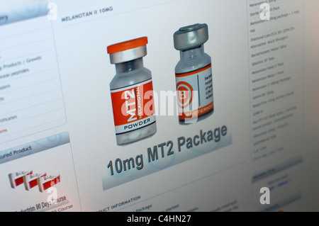 melanotan tanning pills Melanotan ii hi-res stock photography and images