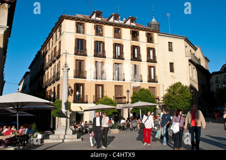 Plaza de Ramales, Madrid, Spain Stock Photo