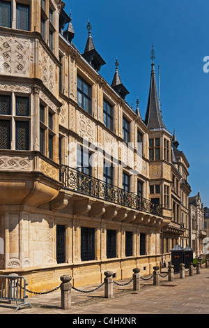 grossherzogliches Palais Luxemburg | Grand Ducal Palace Luxembourg Stock Photo