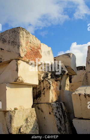 Marmor Steinbruch - marble stone pit 03 Stock Photo