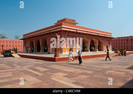 City Palace of Jai Singh II,Jaipur, Rajasthan, India, South Asia Stock Photo