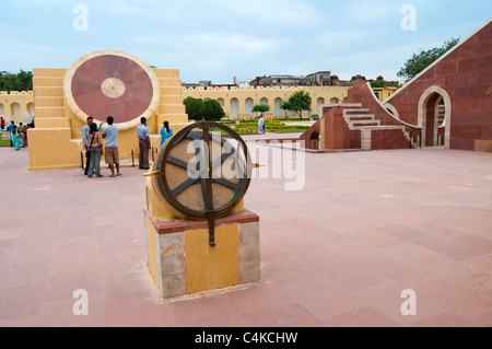 The Jantar Mantar built between 1728 and 1734 by Jai Singh II as an observatory, Jaipur, Rajasthan state, India, Asia Stock Photo