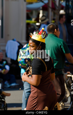 Halloween costume in Disneyland Stock Photo