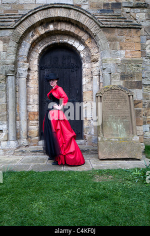 Whitby Goth event 2011 Stock Photo