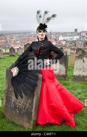 Whitby Goth event 2011 Stock Photo