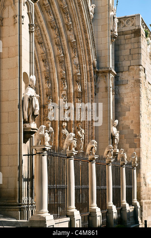 Holy Church Cathedral, Toledo, Spain Stock Photo