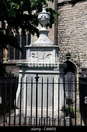 Grave of William Hogarth, St Nicholas' Church, Chiswick, West London Stock Photo