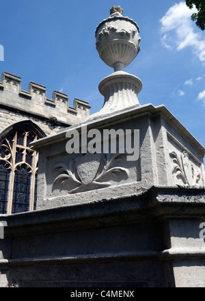 Grave of William Hogarth, St Nicholas' Church, Chiswick, West London Stock Photo