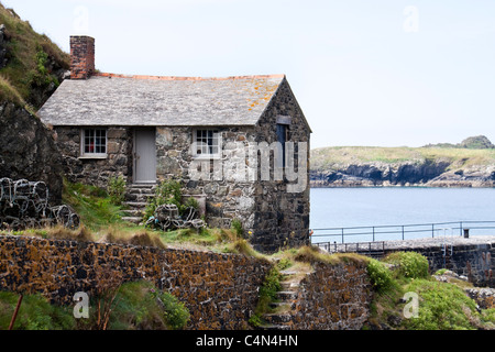 Mullion harbour on the Lizard Peninsula, Cornwall, UK Stock Photo