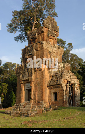 Prasat Suor Prat , Angkor, Cambodia. Stock Photo