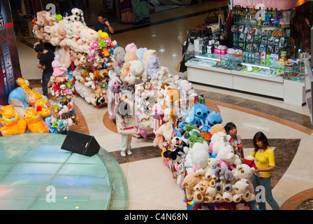 Beijing, China,  High Angle View, Shopping Center, '77th Street Mall' 'Xidan Commercial Street' indoors people, BEIJING shopping district Stock Photo