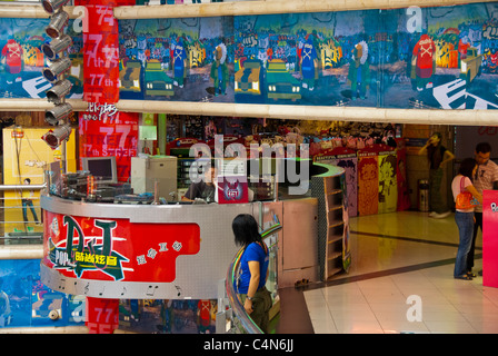 Beijing, China, People Shopping inside '77th Street Mall' Stock Photo