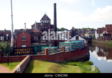 Harveys brewery, Lewes, East Sussex, England Stock Photo