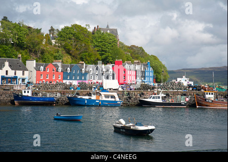 Tobermory, the island capital of Mull in the Inner Hebrides, Argyll, Scotland.  SCO 7238 Stock Photo