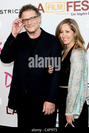 ALBERT BROOKS KIMBERLY SHLAIN DRIVE. GALA SCREENING AT THE 2011 LOS ANGELES FILM FESTIVAL DOWNTOWN LOS ANGELES CALIFORNIA US Stock Photo