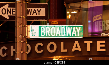 Times Square, 42nd Street, New York City, 2011, Stock Photo