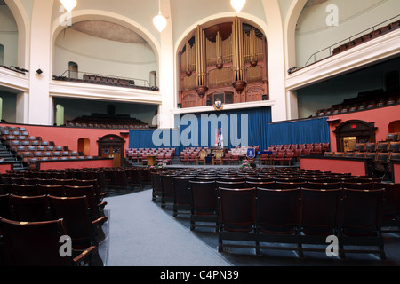 University of Toronto Convocation Hall interior Stock Photo