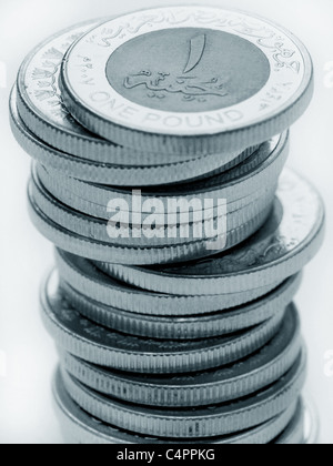 some Egyptian pounds  taken in my studio Stock Photo