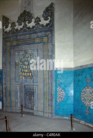 Yeşil Türbe, mausoleum of Çelebi Sultan Mehmed, Bursa, Turkey 000529 2113 Stock Photo