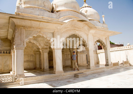 The Agra Fort in Agra, India Stock Photo