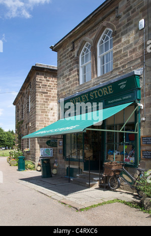 Village Store at Ripley North Yorkshire England Stock Photo