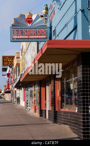 South Congress Avenue shops in Austin, Texas Stock Photo