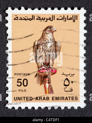 Arabian postage stamp Stock Photo