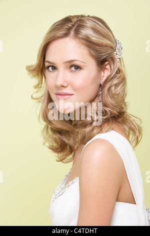 Portrait of Bride Stock Photo