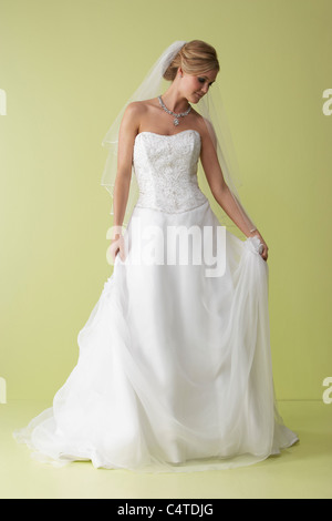Portrait of Bride Stock Photo