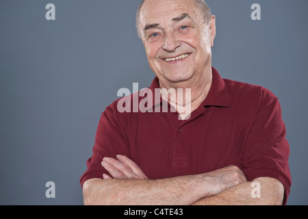 Portrait of Senior Man Stock Photo