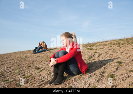 Teenager being Excluded Stock Photo