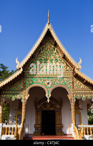 A Buddhist Temple in Chiang Mai, Thailand Stock Photo