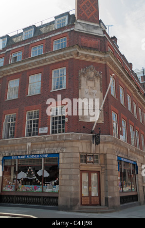 The Mary Sumner House on the corner of Tufton Street and Great Peter Street, London, England. Stock Photo