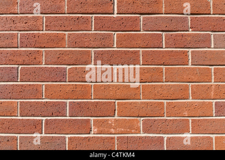 Detail of modern brick wall with fine pointing Stock Photo