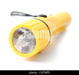 A torch isolated on white Stock Photo