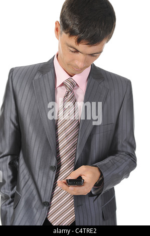 Young successful businessman Stock Photo