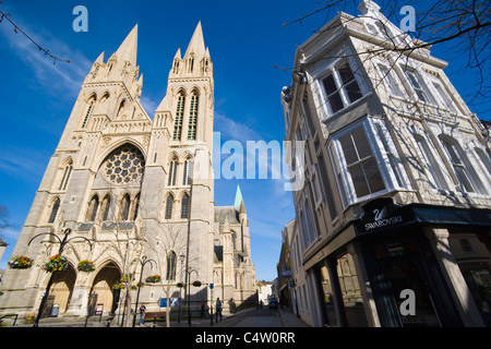 Truro Cathedral, Cornwall, England, UK Stock Photo