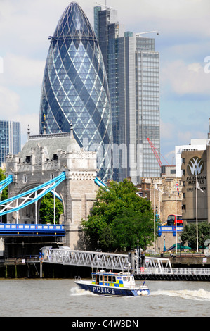 City of London Police on Tower Bridge ahead of the 2026 TCS London ...