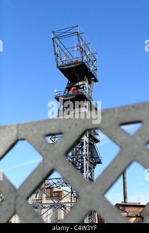 'Katowice' - dormant mine, the plot of land for the new location of The Silesian Museum in Katowice. Stock Photo