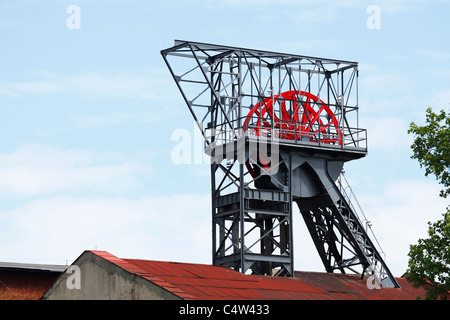 'Katowice' - dormant mine, the plot of land for the new location of The Silesian Museum in Katowice. Stock Photo