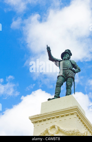 Puerto Rico,Old San Juan,Juan Ponce De Leon Statue Stock Photo