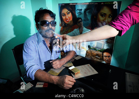 Movie making in Bangladesh at the Film Development Corporation studio in Dhaka Stock Photo